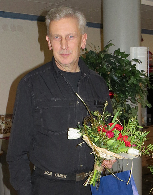 Huomionosoitus 25 vuoden työskentelystä Koulutus Nordin palveluksessa