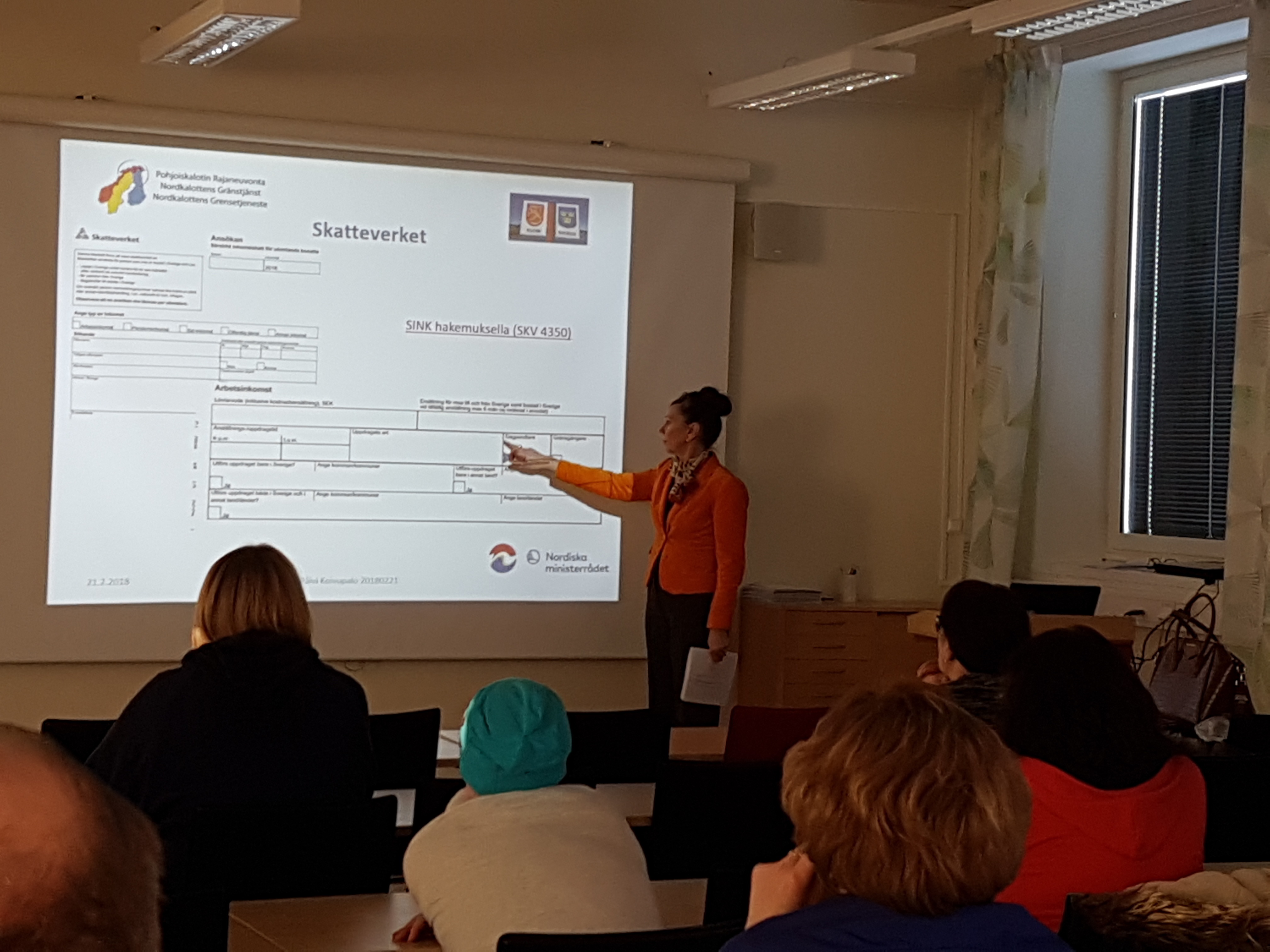 Rajatyöntekijät saivat tärkeää tietoa