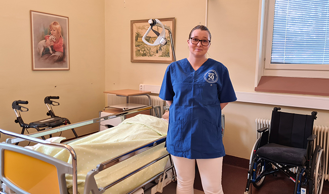 Att man är behövt kunde jag märka även under praktiken.