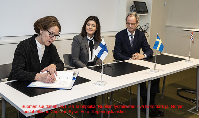 Koulutus Nordin uusi sopimus seuraavalle nelivuotiskaudelle allekirjoitettiin