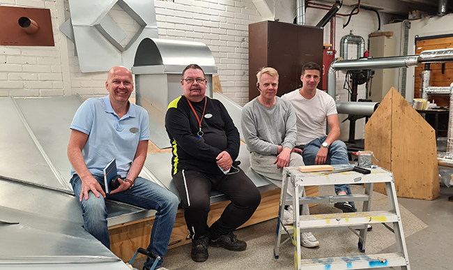 Suksess for etterspurt blikkenslagerutdanning