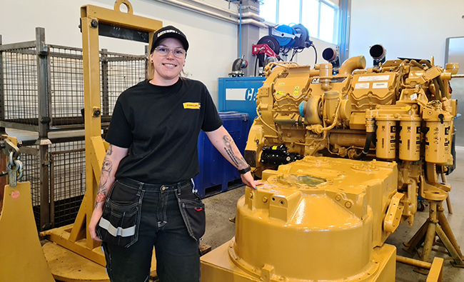 Harjoittelu Zeppelin Cat-yrityksessä johti vakituiseen työhön