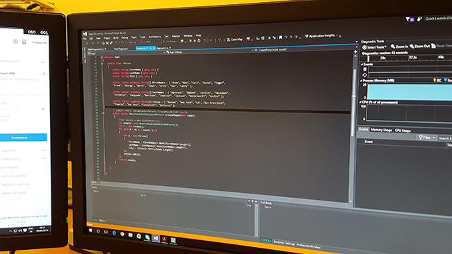 Irländare gör praktik på Utbildning Nord